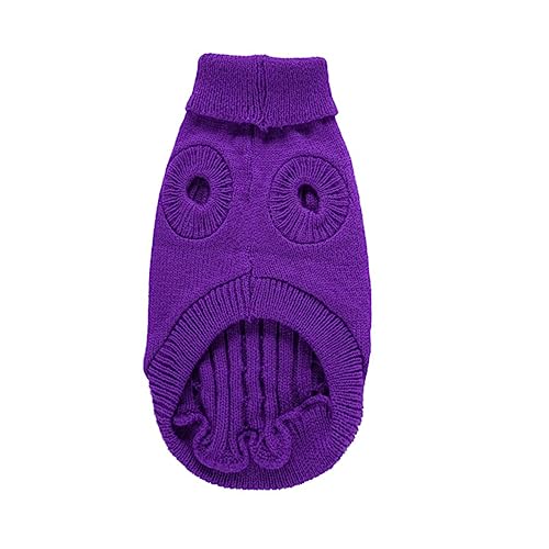 Amosfun Wärmender Stil: Haustierpullover Strickpullover Hunde-Outfit Bequemer Hundepullover Haustierkleidung Stilvolle Hundekleidung von Amosfun