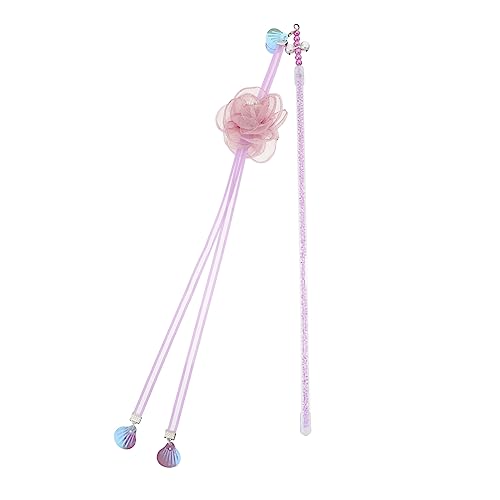 Amosfun 1stück Peonien-katzenspielzeug Lustiger Katzenangel-stab Mit Interaktivem Band Flexibles Und Leichtes Spielzeug Für Katzen Fördert Bewegung Und Interaktion Für Glückliche Und Amosfun 1stück Peonien-katzenspielzeug Lustiger Katzenangel-stab Mit Interaktivem Band Flexibles Und Leichtes Spielzeug Für Katzen Fördert Bewegung Und Interaktion Für Glückliche Und von Amosfun
