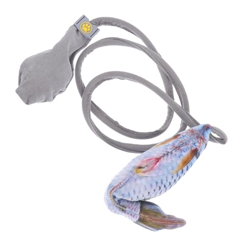 Amosfun 1stk Lustiges Katzenspielzeug Floppendes Fisch-katzenspielzeug Katzenspielzeug Mit Schlaffen Fischen Katzenspielzeug Aus Natürlicher Katzenminze Schmücken Kätzchen Plüsch von Amosfun