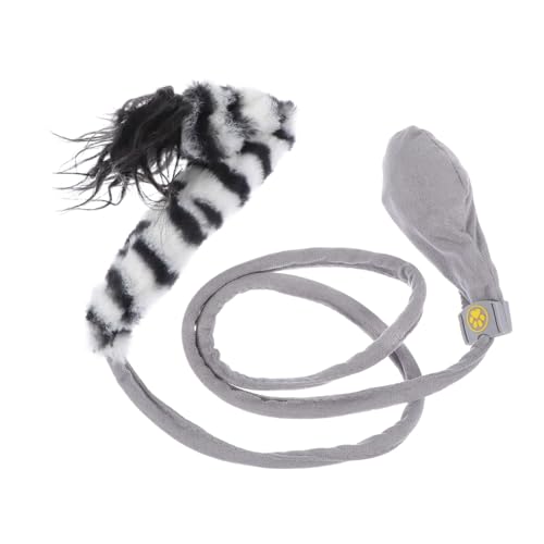 Amosfun 1stück Interaktives Katzenspielzeug Mit Sprungfunktion Lebensnahe Tier-schwanzform Für Indoor Und Outdoor-Spiel Perfektes Für Katzengeburtstage Fördert Die Bindung Zu Ihrem von Amosfun