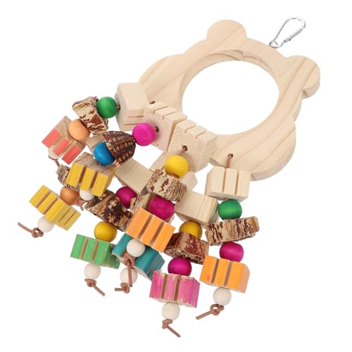 Amosfun 1stück Holzspielzeug Für Vögel Multifunktionale Kauspielzeug Schaukel Für Papageien Einfach Zu Installierendes Vogelspielzeug Fördert Bewegung Und Intelligenz Für Amosfun 1stück Holzspielzeug Für Vögel Multifunktionale Kauspielzeug Schaukel Für Papageien Einfach Zu Installierendes Vogelspielzeug Fördert Bewegung Und Intelligenz Für von Amosfun