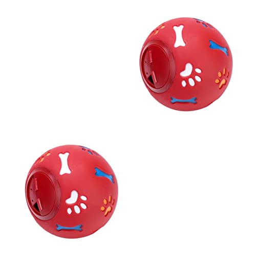 Amosfun 2 Stücke Leck-Lebensmittel Puzzle Training Tool Rot Farbe Große Größe Hundespielzeug Amosfun 2 Stücke Leck-Lebensmittel Puzzle Training Tool Rot Farbe Große Größe Hundespielzeug von Amosfun
