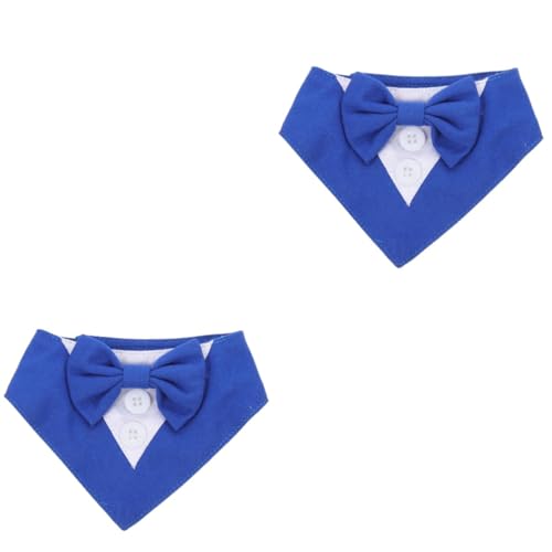 Amosfun 2stücke Hundebandana Mit Fliege Verstellbares Halsband Für Kleine Hunde Stilvolles Halstuch Perfektes Haustierzubehör Für Partys Und Besondere Anlässe Aus Hochwertigem Amosfun 2stücke Hundebandana Mit Fliege Verstellbares Halsband Für Kleine Hunde Stilvolles Halstuch Perfektes Haustierzubehör Für Partys Und Besondere Anlässe Aus Hochwertigem von Amosfun