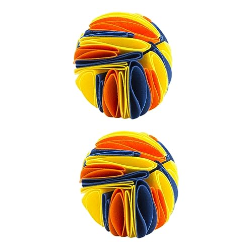 Amosfun 2St Hundeschnüffelball Spielzeug für Hundezähne Leckfutterspielzeug für Haustiere Spielzeuge Auslaufspielzeug für Haustierfutter Filz Haustierspielzeug füttern Zubringer gefühlt Amosfun 2St Hundeschnüffelball Spielzeug für Hundezähne Leckfutterspielzeug für Haustiere Spielzeuge Auslaufspielzeug für Haustierfutter Filz Haustierspielzeug füttern Zubringer gefühlt von Amosfun