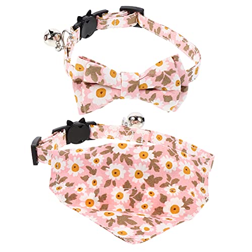 Amosfun 2St Katzenhalsband Dreieckstuch für Hunde Welpen für Sommerschal Kätzchen Fliege Kätzchenhalsband Haustier Schalkragen Halskette Krawatte Baumwolle Amosfun 2St Katzenhalsband Dreieckstuch für Hunde Welpen für Sommerschal Kätzchen Fliege Kätzchenhalsband Haustier Schalkragen Halskette Krawatte Baumwolle von Amosfun