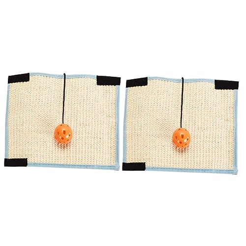 Amosfun 2st Katzenkratzteppich Aus Sisal Spielzeug Für Haustiere Katzen-kratzunterlage Katzenkratzer Aus Pappe Couchschutz Für Katzen Katze Kratzt Kratzmatte Für Katzen Möbel Boden Amosfun 2st Katzenkratzteppich Aus Sisal Spielzeug Für Haustiere Katzen-kratzunterlage Katzenkratzer Aus Pappe Couchschutz Für Katzen Katze Kratzt Kratzmatte Für Katzen Möbel Boden von Amosfun