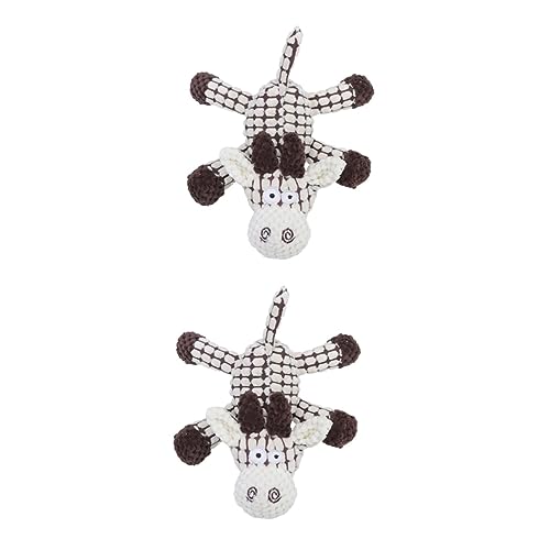 Amosfun 2stücke Kuscheltier Hundespielzeug Quietschespielzeug Für Kleine Hunde Zahnpflege Und Kauen Waschbares Weiches Plüsch Für Welpen Und Zahnungsphase Amosfun 2stücke Kuscheltier Hundespielzeug Quietschespielzeug Für Kleine Hunde Zahnpflege Und Kauen Waschbares Weiches Plüsch Für Welpen Und Zahnungsphase von Amosfun