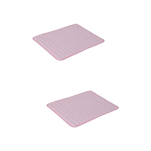 Amosfun 2st Kühlende Hundematten Kühlendes Hundebett Kühlmatte Für Hunde Kühlkissen Für Hunde Hundebox Pad Sofaauflage Pads Für Hunde Kühlkissen Für Haustiere Hunde-Pads Kleiner Hund Decke von Amosfun