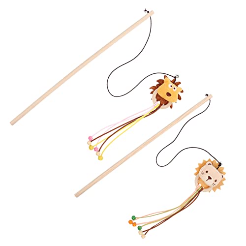 Amosfun 2er-Pack Kätzchenzubehör Indoor-katzenspielzeug Interaktives Katzenspielzeug Für Haustiere von Amosfun