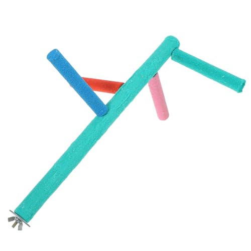 Amosfun 2St Papagei Stehstange Kletterspielzeug für Vögel Vogelkäfig Stehen Twerking-Spielzeug Spielzeuge Vogelbarschständer Papagei Stehbar Pfingstrose aus Tigerhaut Spielstand Holzleiter Amosfun 2St Papagei Stehstange Kletterspielzeug für Vögel Vogelkäfig Stehen Twerking-Spielzeug Spielzeuge Vogelbarschständer Papagei Stehbar Pfingstrose aus Tigerhaut Spielstand Holzleiter von Amosfun