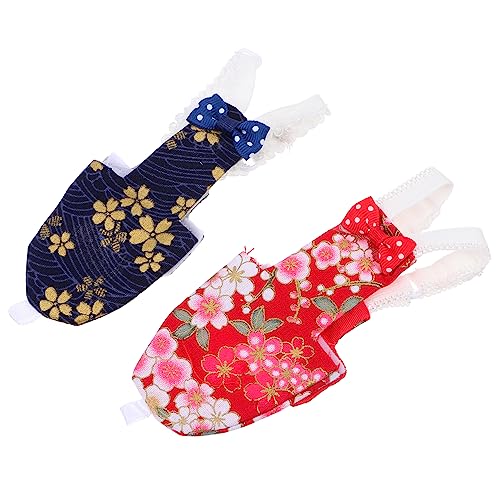 Amosfun Windelset Aus Weicher Baumwolle Mit Blumenmuster Für Papageien Und Unzertrennliche von Amosfun