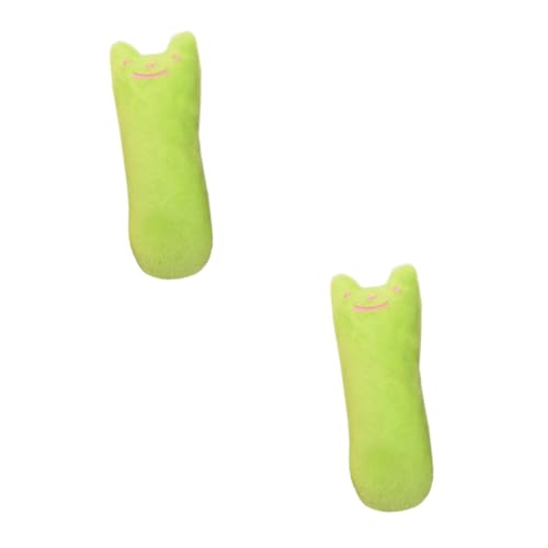 Amosfun 2st Spielzeug Für Haustiere Flauschige Kuscheltiere Pompones De Porristas Haustierspielzeug Kratzspielzeug Zähne Knirschen Spielzeug Katzenspielzeug von Amosfun