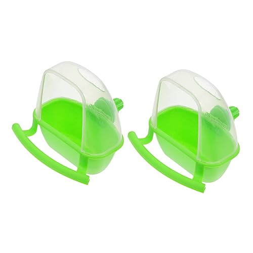Amosfun Vogelfutternapf-Set Papageien-futterspender Praktischer Hängender Vogelkäfig-futterspender Amosfun Vogelfutternapf-Set Papageien-futterspender Praktischer Hängender Vogelkäfig-futterspender von Amosfun