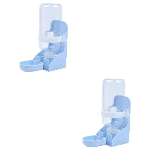 Amosfun 2 Stücke Katze Hund Taube Haustier Wasser Feeder Automatische Wasser Dispenser Käfig Feeder Pet Supplies Modische Design von Amosfun