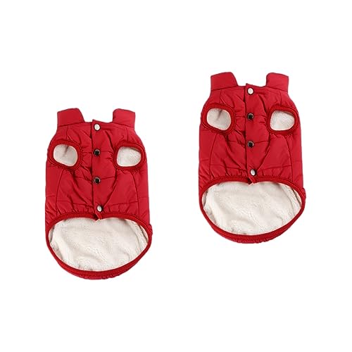 Amosfun 2st Welpenkleidung Mantel Hundekleidung Jacke Winter Amosfun 2st Welpenkleidung Mantel Hundekleidung Jacke Winter von Amosfun