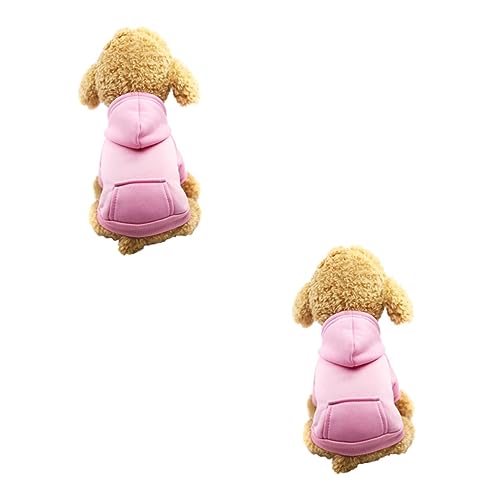 Amosfun 2 Stücke Dauerhafte Haustier Warme Mantel XXL Hund Herbst Warme Welpen Tasche Kleidung von Amosfun