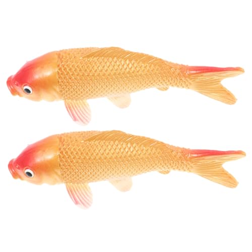 Amosfun 2stücke Künstlicher Kunstfisch Simulierter Kunstfisch Dekofisch Requisitenfisch Naturgetreues Aquariumdekor Fischfigur Schwimmender Fisch Für Display Und Sammler Amosfun 2stücke Künstlicher Kunstfisch Simulierter Kunstfisch Dekofisch Requisitenfisch Naturgetreues Aquariumdekor Fischfigur Schwimmender Fisch Für Display Und Sammler von Amosfun