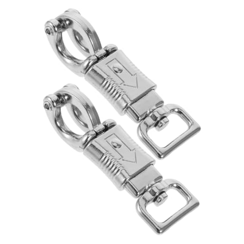 Amosfun 2stücke Schnellverschluss Schnapphaken Metallseilhaken Aus Zinklegierung Für Pferdegeschirr Outdoor-sportzubehör Und Reitabenteuer Amosfun 2stücke Schnellverschluss Schnapphaken Metallseilhaken Aus Zinklegierung Für Pferdegeschirr Outdoor-sportzubehör Und Reitabenteuer von Amosfun