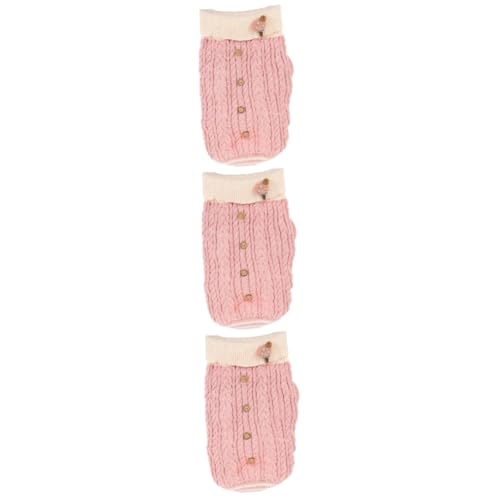 Amosfun 3 Stück Haustierpullover Für Hunde Hundemantel Für Kaltes Wetter Haustierkostüm Für Hunde Maschinenwaschbar Amosfun 3 Stück Haustierpullover Für Hunde Hundemantel Für Kaltes Wetter Haustierkostüm Für Hunde Maschinenwaschbar von Amosfun