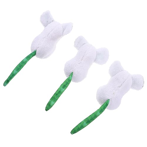 Amosfun Kauspielzeug Für Katzen 3 Stück Plüsch-mausspielzeug Weiches Plüsch-katzenspielzeug Für Mäuse Amosfun Kauspielzeug Für Katzen 3 Stück Plüsch-mausspielzeug Weiches Plüsch-katzenspielzeug Für Mäuse von Amosfun