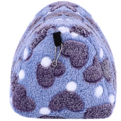 Amosfun 3St Hängematte für Hamster Haustierbett mit Haken Schlafbett für Haustiere Hamster hängematte Hamster häuschen Hasenspielzeug Schlafsack hängende Winterhängematte von Amosfun