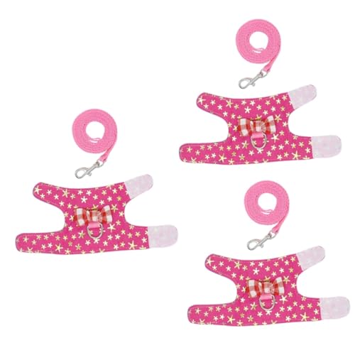 Amosfun 3st Hasenleine Traktionsseil-brustgurt Für Kleine Haustiere Pet Brustgurt Traktionsseil Flügel Brustgurt Kaninchengeschirr Lebewesen Kleine Tiere Katzengeschirr Amosfun 3st Hasenleine Traktionsseil-brustgurt Für Kleine Haustiere Pet Brustgurt Traktionsseil Flügel Brustgurt Kaninchengeschirr Lebewesen Kleine Tiere Katzengeschirr von Amosfun