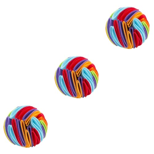 Amosfun 3St Hundeschnüffelball Futtermatte Schleifen hundespielzeug Rätsel Haustier Spielzeug für Hundezähne Schleifspielzeug für Hunde waschbar Versteck Spiel Kugel fehlt Amosfun 3St Hundeschnüffelball Futtermatte Schleifen hundespielzeug Rätsel Haustier Spielzeug für Hundezähne Schleifspielzeug für Hunde waschbar Versteck Spiel Kugel fehlt von Amosfun