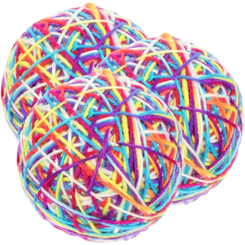 Amosfun 3st Katzenspielzeugball Spielzeug Für Haustiere Spielzeug Für Kätzchen Kleine Katzenkugeln Interessante Katzenbälle Lustiges Kätzchenballspielzeug Tragbar Knoten Garn Amosfun 3st Katzenspielzeugball Spielzeug Für Haustiere Spielzeug Für Kätzchen Kleine Katzenkugeln Interessante Katzenbälle Lustiges Kätzchenballspielzeug Tragbar Knoten Garn von Amosfun