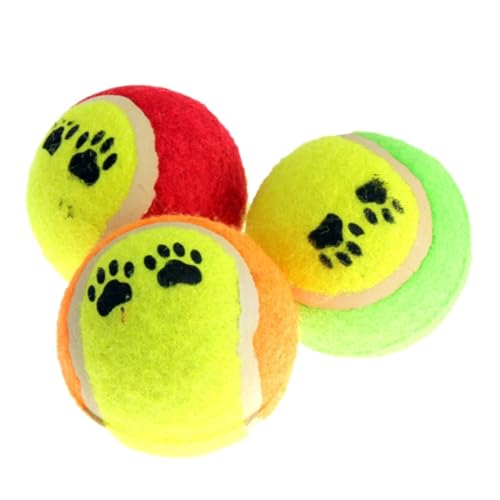 Amosfun 3st Kauspielzeug Spielzeug Für Haustiere Spielzeug Mit Tennisbällen Spielzeugbälle Für Katzen Bichon Katzenspielzeug Amosfun 3st Kauspielzeug Spielzeug Für Haustiere Spielzeug Mit Tennisbällen Spielzeugbälle Für Katzen Bichon Katzenspielzeug von Amosfun