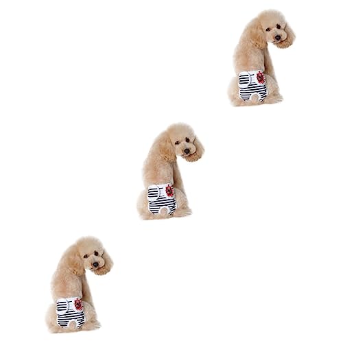 Amosfun 3st ännlicher Hund Wickeln Welpe Hundewindeln Hundeunterwäsche Weiblich Hygienehöschen Für Hunde Hundehose Hundekleidung Für ädchen Unterhosen ädchenkleidung Der Hund Hündchen Amosfun 3st ännlicher Hund Wickeln Welpe Hundewindeln Hundeunterwäsche Weiblich Hygienehöschen Für Hunde Hundehose Hundekleidung Für ädchen Unterhosen ädchenkleidung Der Hund Hündchen von Amosfun