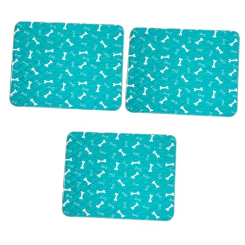 Amosfun 3st Pet Pinkelmatte Pet Pee Pads Trainingsunterlage Für Haustiere Pads Für Haustiere Hund PIPI Pad Drucken von Amosfun