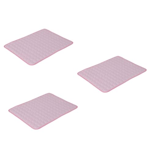 Amosfun 3 Stücke Kühlmatte Für Hund Haustier Pad Hundebett Matte Haustier Zubehör Atmungsaktiv Komfortable Überhitzung Prävention Amosfun 3 Stücke Kühlmatte Für Hund Haustier Pad Hundebett Matte Haustier Zubehör Atmungsaktiv Komfortable Überhitzung Prävention von Amosfun