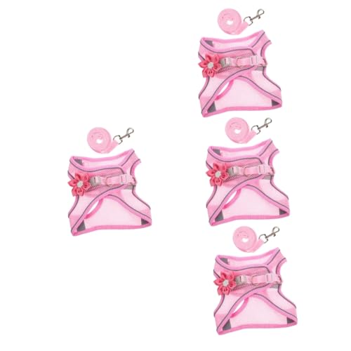 Amosfun 4 Sets Reflektor- Und Leinen-Set Hundeweste Für Im Freien Robuste Hundeleine Für Welpen Amosfun 4 Sets Reflektor- Und Leinen-Set Hundeweste Für Im Freien Robuste Hundeleine Für Welpen von Amosfun