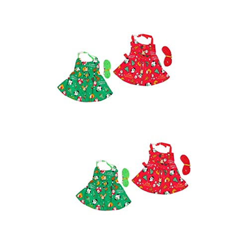 Amosfun 4 Sätze Haustier-weihnachtskleidung Jogginggeschirr Für Haustiere Hase Zu Fuß Kleines Haustier-zugseil Hasen-brustgurt Kleintiergeschirr Hahn Kostüm Die Katze Schulterriemen Stoff von Amosfun