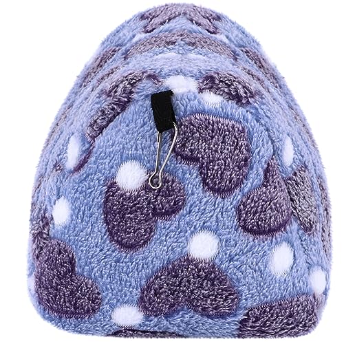 Amosfun 4 Stück Hängematte Für Hamster Zwergenversteck Hängemattenkäfig Zubehör Igelkäfig Aus Fleece Chinchilla-hängematte Käfigzubehör Schlafsack Wandbehang Flanell Baumwolle Gemütlich von Amosfun