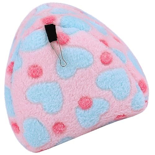 Amosfun 4 Stück Hängematte Für Hamster Zwerghamster Hängematte Kleines Spielzeug Für Haustiere Igelvlies Bettwärmer Hamsterhausbett Hamsterbett Mit Haken Flanell Baumwolle Das Bett von Amosfun