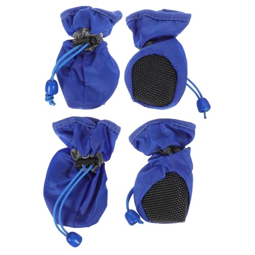 Amosfun 4 Welpenschuhe für Hunde Booties für Hunde Welpenstiefel hundeschuhe Dog Shoes Loafer-Socken sockenschuhe Haustier Schuhschutz großer Schneestiefel Amosfun 4 Welpenschuhe für Hunde Booties für Hunde Welpenstiefel hundeschuhe Dog Shoes Loafer-Socken sockenschuhe Haustier Schuhschutz großer Schneestiefel von Amosfun