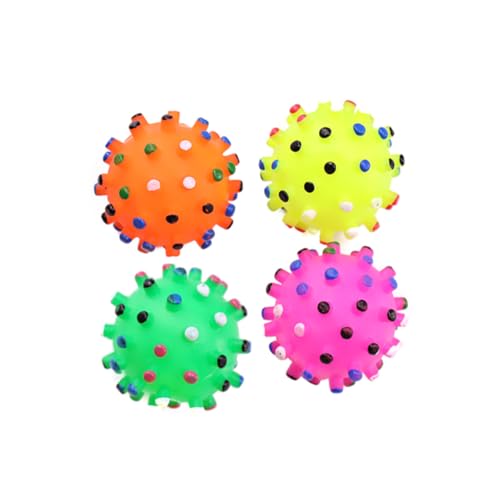 Amosfun Haustiere Hundeleckerli-Spielzeug 4 Stück Quietschspielzeug Buntes Gummi-haustierspielzeug Für Hunde Und Katzen Spielzeit Zufällige Farbe Amosfun Haustiere Hundeleckerli-Spielzeug 4 Stück Quietschspielzeug Buntes Gummi-haustierspielzeug Für Hunde Und Katzen Spielzeit Zufällige Farbe von Amosfun