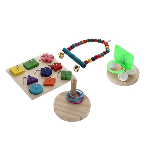 Amosfun Vogelspielzeug 4-teiliges Vogel-Basketball-schaukel-stapelspielzeug-Set Intelligenzspielzeug für Papageien Amosfun Vogelspielzeug 4-teiliges Vogel-Basketball-schaukel-stapelspielzeug-Set Intelligenzspielzeug für Papageien von Amosfun