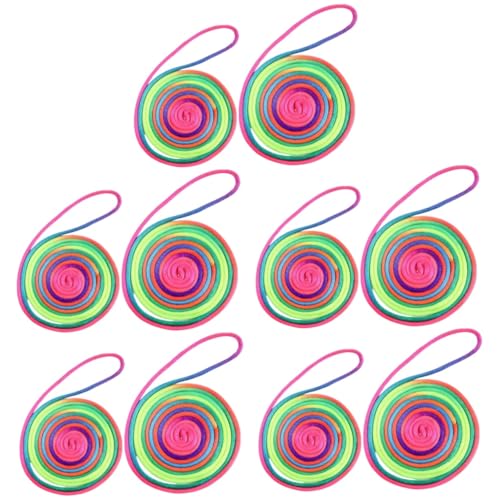 Amosfun 5 Sätze Flipping Rope Spiel Katzenspiel Katzenseilspielzeug Katzenspielzeug Indoor Katzen Katzenpuzzlespielzeug Katzenwiegespiel Interaktives Katzenspielzeug 8 Stück * 5 von Amosfun