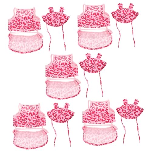 Amosfun 5 Sätze Haustier-Badeanzug Kleid Weste Camisole Sommerkleider Für Haustiere Kleid Badeanzug Verbundene Kleider Cami-Shaper Leoparden-Hund-Bikini Cami-BHS Elasthan Strandkleid Amosfun 5 Sätze Haustier-Badeanzug Kleid Weste Camisole Sommerkleider Für Haustiere Kleid Badeanzug Verbundene Kleider Cami-Shaper Leoparden-Hund-Bikini Cami-BHS Elasthan Strandkleid von Amosfun