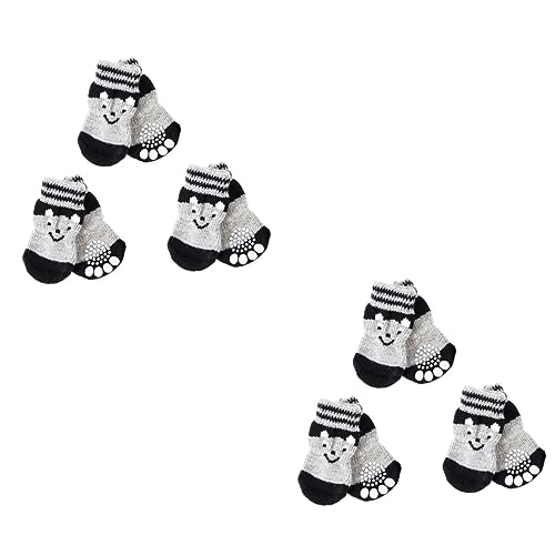 Amosfun 2 Sets Schuhe Für Hundepfoten Hundesocken – Sohlen Für Haustiere Für Zuhause Bequemes Schuhwerk Für Haustiere Haustiersocken Haustierpfotenpflege 3 Paar X 2 Amosfun 2 Sets Schuhe Für Hundepfoten Hundesocken – Sohlen Für Haustiere Für Zuhause Bequemes Schuhwerk Für Haustiere Haustiersocken Haustierpfotenpflege 3 Paar X 2 von Amosfun
