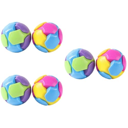 Amosfun 6 STK Backenzaun-Ball für Haustiere Hunde spielsachen für große Hunde petball Spielzeuge Beißball für Haustiere Kauspielzeug für Haustiere Corgi Hundeball Haustierzubehör Pet-Ball von Amosfun
