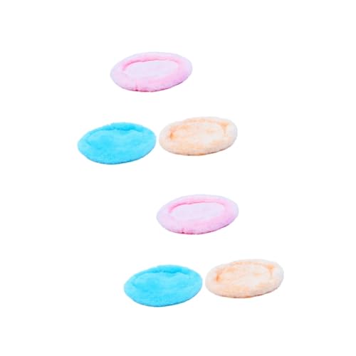 Amosfun 6 STK Hamstermatte Hamster Pad Hamsterkissen Hamsterbett Warm Hamster-pad-Bett Chinchilla Haustierbett Amosfun 6 STK Hamstermatte Hamster Pad Hamsterkissen Hamsterbett Warm Hamster-pad-Bett Chinchilla Haustierbett von Amosfun