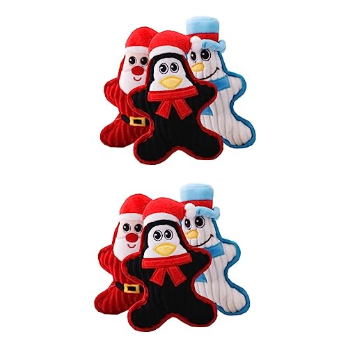 Amosfun 6 STK Hundespielzeug Kauspielzeug Für Weihnachten Kauspielzeug Für Welpen Spielzeug Zum Beißen Von Hunden Weihnachtsstrumpf Stuffer Beißspielzeug Plüsch Spielzeughund Backenzahn Amosfun 6 STK Hundespielzeug Kauspielzeug Für Weihnachten Kauspielzeug Für Welpen Spielzeug Zum Beißen Von Hunden Weihnachtsstrumpf Stuffer Beißspielzeug Plüsch Spielzeughund Backenzahn von Amosfun