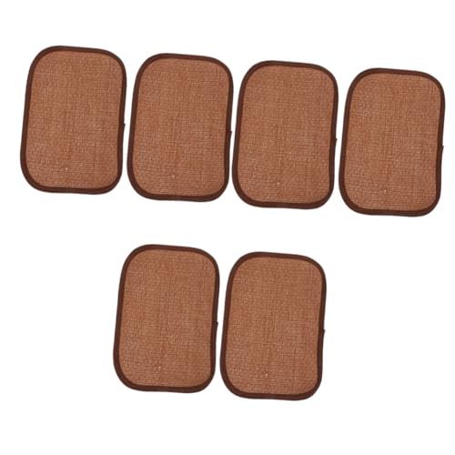 Amosfun 6 STK Kaninchenmatte natürliches Grasbett aus Strohgeflecht kühlende Hasengrasmatte Hund Spielzeuge kleine Tiergrasmatte Grasmatte für kleine Haustiere Hündchen Bettwäsche Wurf Amosfun 6 STK Kaninchenmatte natürliches Grasbett aus Strohgeflecht kühlende Hasengrasmatte Hund Spielzeuge kleine Tiergrasmatte Grasmatte für kleine Haustiere Hündchen Bettwäsche Wurf von Amosfun