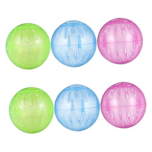 Amosfun 6stücke Hamster Ball Spielzeug Mini Laufkugel Für Kleintiere Leicht Und Tragbar Für Drinnen Und Draußen Fördert Bewegung Und Einsamkeit Beim Spielen Amosfun 6stücke Hamster Ball Spielzeug Mini Laufkugel Für Kleintiere Leicht Und Tragbar Für Drinnen Und Draußen Fördert Bewegung Und Einsamkeit Beim Spielen von Amosfun