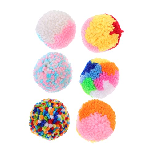 Amosfun 6St Katzenspielzeug zahnspielzeug für kätzchen Haustier Ball Spielzeug Katzenbissball Spielzeuge Interaktiver Katzenball Kauball für Katzen beissen Plüschkugel Haustierzubehör Garn Amosfun 6St Katzenspielzeug zahnspielzeug für kätzchen Haustier Ball Spielzeug Katzenbissball Spielzeuge Interaktiver Katzenball Kauball für Katzen beissen Plüschkugel Haustierzubehör Garn von Amosfun