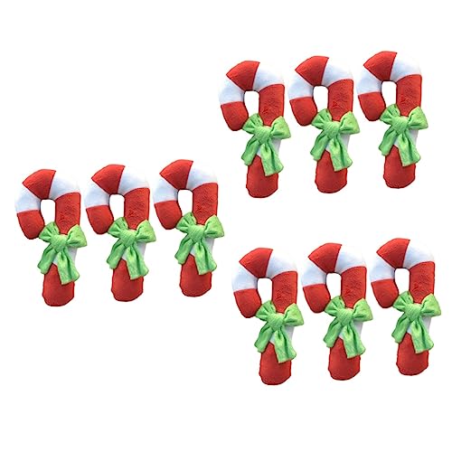 Amosfun 9 STK Weihnachten Haustier Plüschtier Haustier Der Weihnachtsfeier Weihnachtshaustier Stofftier Haustier-zuckerstange Weihnachten Hund Plüschtiere Kauspielzeug Pommern Hund Katze Amosfun 9 STK Weihnachten Haustier Plüschtier Haustier Der Weihnachtsfeier Weihnachtshaustier Stofftier Haustier-zuckerstange Weihnachten Hund Plüschtiere Kauspielzeug Pommern Hund Katze von Amosfun