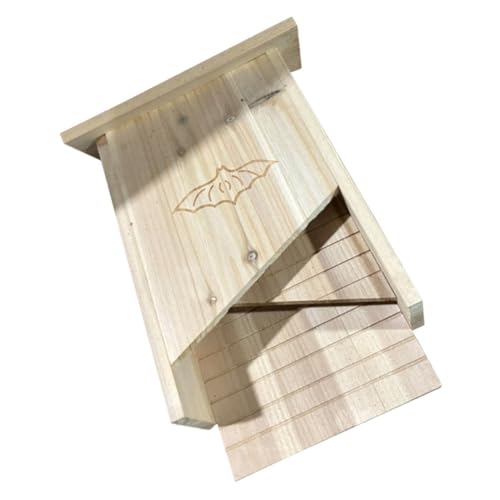 Amosfun Fledermaushaus Aus Holz Für Den Außenbereich Haustierunterstand Handgefertigt Fledermausbox Gartendekoration Fledermaushaus Für Den Innenhof Amosfun Fledermaushaus Aus Holz Für Den Außenbereich Haustierunterstand Handgefertigt Fledermausbox Gartendekoration Fledermaushaus Für Den Innenhof von Amosfun